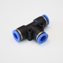 Foto T-Stück für Luftsystemanschluß 8 mm Stecksystem